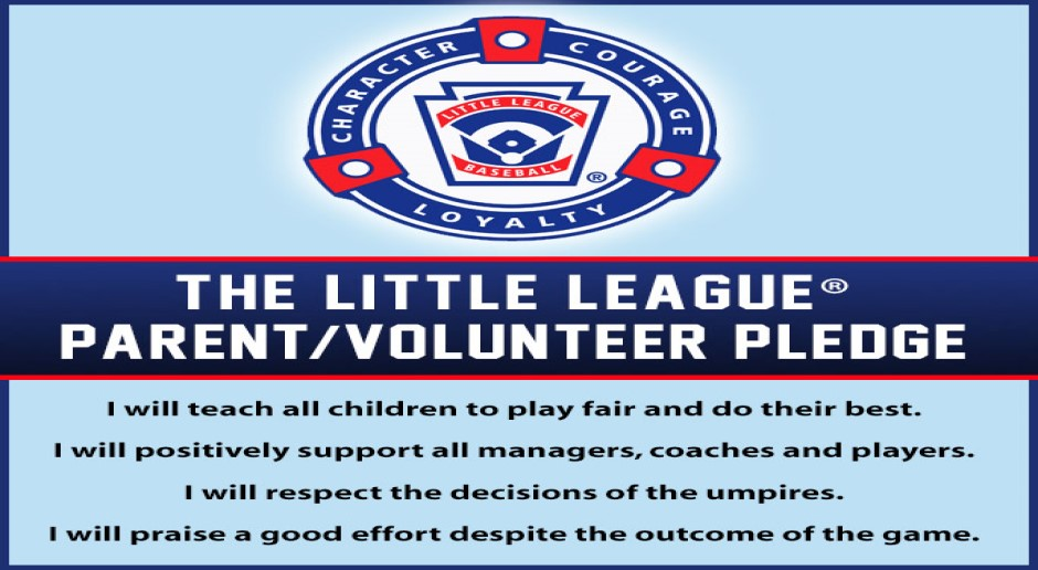 VLL Families are Reminded of the Little League Pledge
